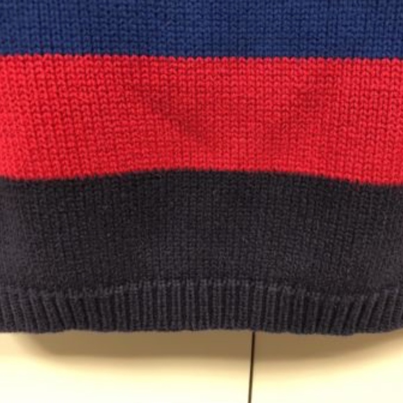 Crewcuts XS Long Sleeve Striped Cotton Sweater - Picture 5 of 8